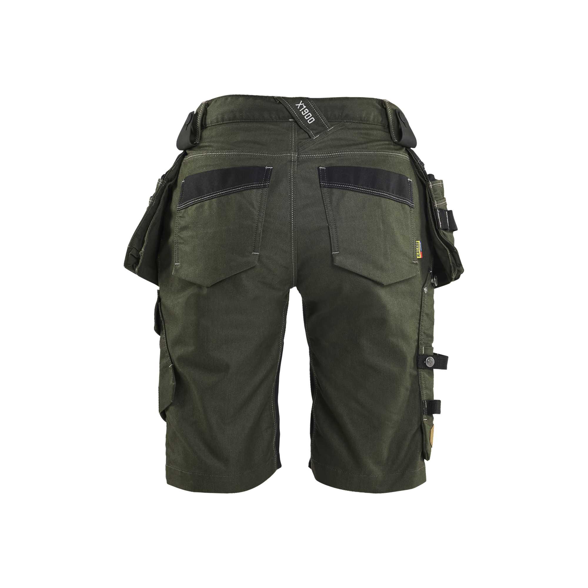 BLAKLADER 79921141 | Women's craftsman shorts X1900 stretch Work Shorts Women - Cordura Denim